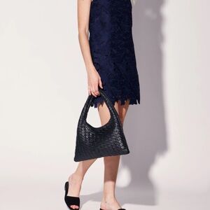 Walter Baker Haven Mini Hobo Woven Handbag